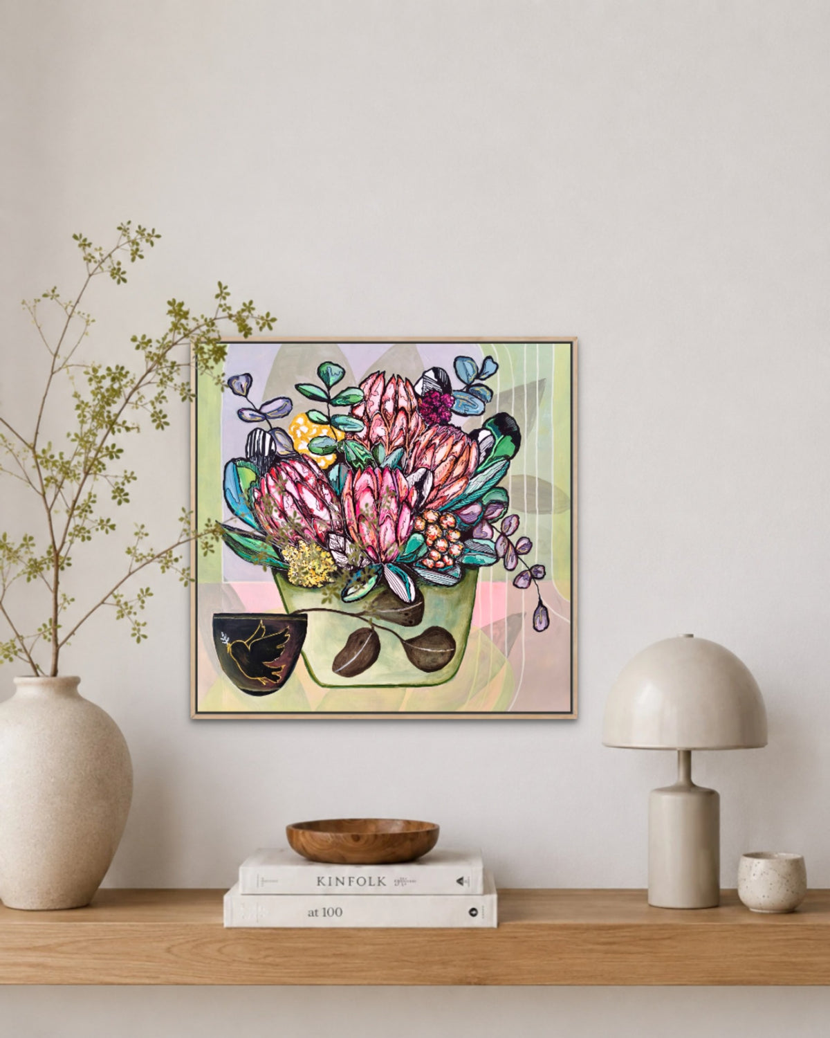 Keeper of the Summit’s Harvest artwork lifestyle photograph