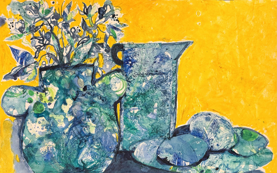 Yellow and Blue kind of Morning